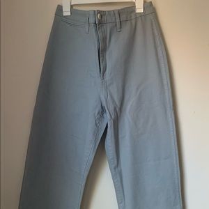 Madewell Slim Emmett Wide Leg Crop size 32